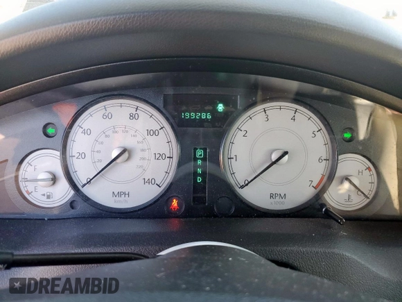 2006 Chrysler 300 Touring with VIN 2C3KA53GX6H438416, listed as a Copart auction lot 53726185 with 199,286 mi miles and Salvage Title. Bid and sale history available at carsss.com. Image 9.