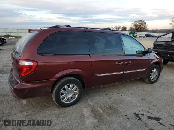 2007 Chrysler Town & Country LWB Touring with VIN 2A4GP54L67R279640, listed as a Copart auction lot 80584684 with 171,028 mi miles and Non Repairable. Bid and sale history available at carsss.com. Image 3.