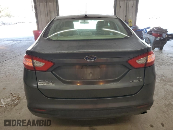 2016 Ford Fusion SE Hybrid with VIN 3FA6P0LU9GR403477, listed as a Copart auction lot 53327545 with 145,826 mi miles and Salvage Title. Bid and sale history available at carsss.com. Image 6.