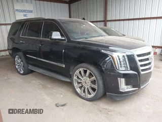 2017 Cadillac Escalade Luxury with VIN 1GYS4BKJ7HR201264, listed as a IAAI auction lot 41833359 with 187,107 mi miles. Bid and sale history available at carsss.com. Image 1.