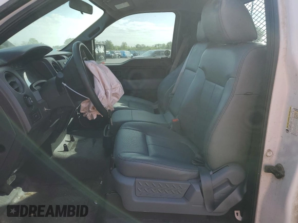 2013 Ford F-150 XL with VIN 1FTMF1CM2DFA80859, listed as a Copart auction lot 51670165 with 57,671 mi miles and Salvage title. Bid and sale history available at DreamBid. Image 7.
