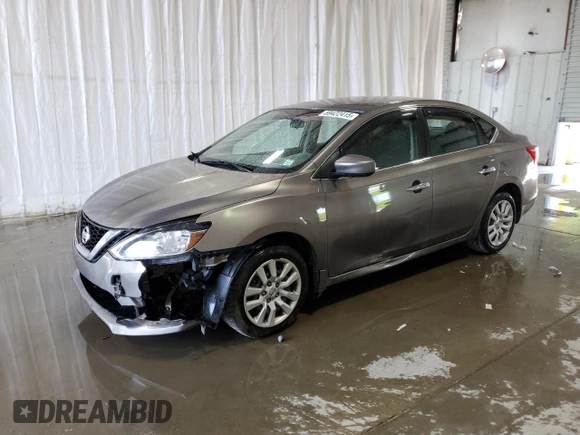 2017 Nissan Sentra SV with VIN 3N1AB7AP3HY206288, listed as a Copart auction lot 59422415 with 136,201 mi miles and Salvage title. Bid and sale history available at DreamBid. Image 1.