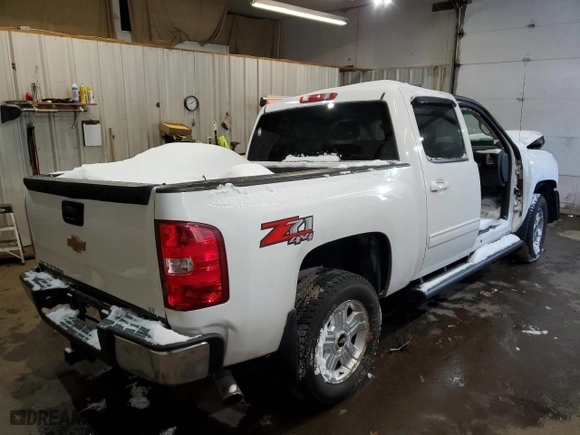 2012 Chevrolet Silverado 1500 LT with VIN 3GCPKSE7XCG243227, listed as a Copart auction lot 41757505 with 0 mi miles and Salvage Title. Bid and sale history available at carsss.com. Image 3.