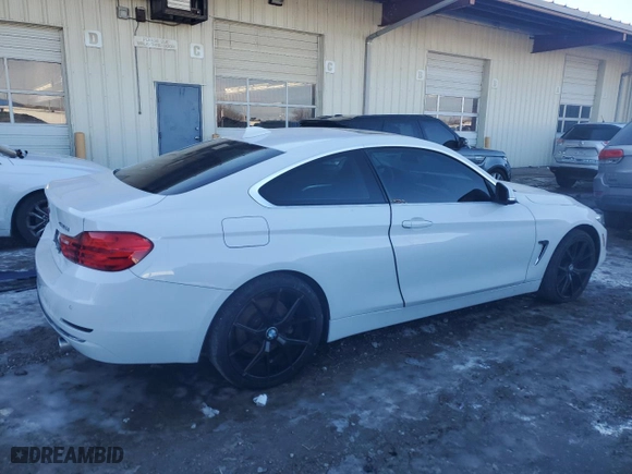 2014 BMW 4 Series 435i xDrive with VIN WBA3R5C53EK186567, listed as a Copart auction lot 88777915 with 96,656 mi miles and Salvage Title. Bid and sale history available at carsss.com. Image 3.