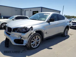 2016 BMW X6 xDrive35i with VIN 5UXKU2C56G0N83750, listed as a Copart auction lot 49053393 with 123,914 mi miles. Bid and sale history available at carsss.com. Image 1.