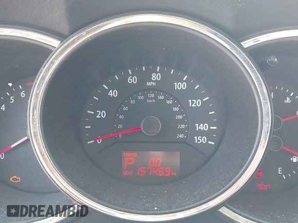 2012 Kia Sorento LX with VIN 5XYKT3A19CG292660, listed as a IAAI auction lot 41920369 with 157,469 mi miles. Bid and sale history available at carsss.com. Image 7.