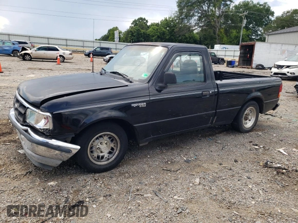 1994 Ford Ranger Splash with VIN 1FTCR10A6RPC14125, listed as a Copart auction lot 64786645 with 162,696 mi miles and Salvage title. Bid and sale history available at DreamBid. Image 1.