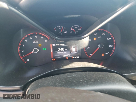 2015 GMC Canyon 2WD SLE with VIN 1GTG5BEA6F1221120, listed as a Copart auction lot 77391484 with 180,334 mi miles and Salvage Title. Bid and sale history available at carsss.com. Image 9.