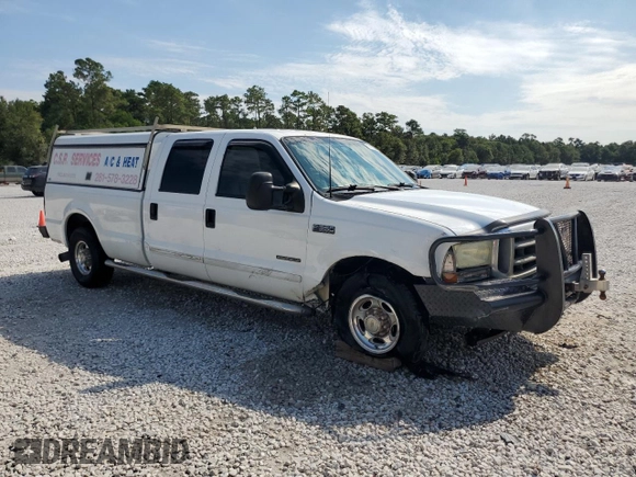 2002 Ford F-350 XL with VIN 1FTSW30F72EA24394, listed as a Copart auction lot 67467504 with 117,782 mi miles and Clean Title. Bid and sale history available at DreamBid. Image 4.