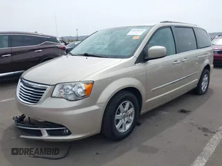 2012 Chrysler Town & Country Touring with VIN 2C4RC1BG8CR362649, listed as a IAAI auction lot 41929036 with 162,870 mi miles. Bid and sale history available at carsss.com. Image 16.