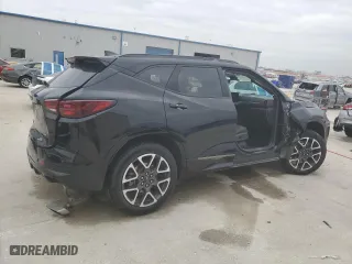 2023 Chevrolet Blazer RS with VIN 3GNKBERS7PS108730, listed as a Copart auction lot 43063915 with 37,700 mi miles and Salvage Title. Bid and sale history available at carsss.com. Image 3.