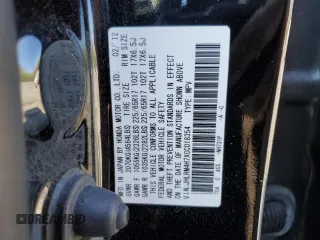 2012 Honda CR-V EX-L with VIN JHLRM4H7XCC018354, listed as a Copart auction lot 54688365 with 109,926 mi miles and Salvage Title. Bid and sale history available at carsss.com. Image 13.