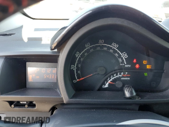 2012 Scion iQ z VIN JTNJJXB07CJ018481, wystawiony jako Copart lot #54014265 z przebiegiem 54 331 mil mil oraz Szkoda całkowita • Salvage title. Historia ofert i sprzedaży dostępna na DreamBid. Obrazek 9.