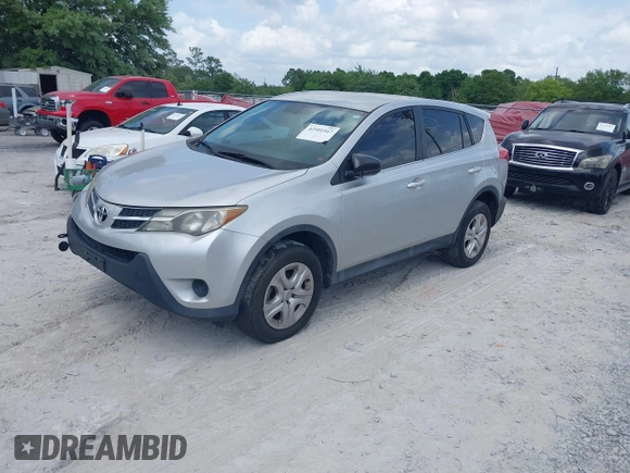 2014 Toyota RAV4 LE with VIN 2T3BFREV1EW143929, listed as a IAAI auction lot 42101167 with 124,076 mi miles and . Bid and sale history available at DreamBid. Image 2.