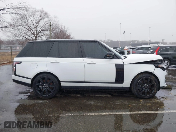 2021 Land Rover Range Rover Westminster with VIN SALGS2RUXMA438253, listed as a IAAI auction lot 41497073 with 52,087 mi miles and . Bid and sale history available at DreamBid. Image 13.