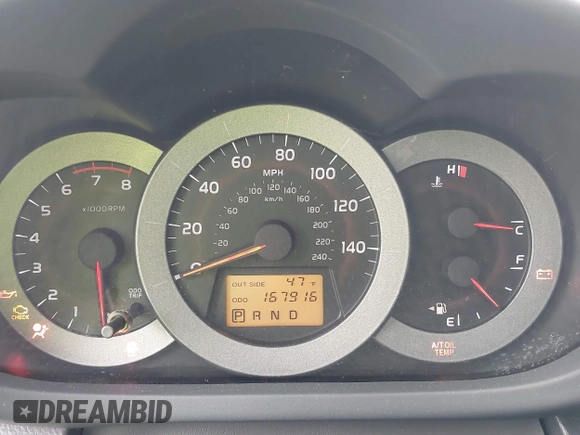 2007 Toyota RAV4 Sport with VIN JTMBK32V176024313, listed as a IAAI auction lot 41879541 with 167,916 mi miles. Bid and sale history available at carsss.com. Image 7.