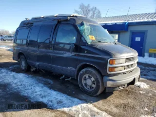 1999 Chevrolet Express with VIN 1GBFG15RXX1134896, listed as a Copart auction lot 88813845 with 267,795 mi miles and Clean Title. Bid and sale history available at carsss.com. Image 4.