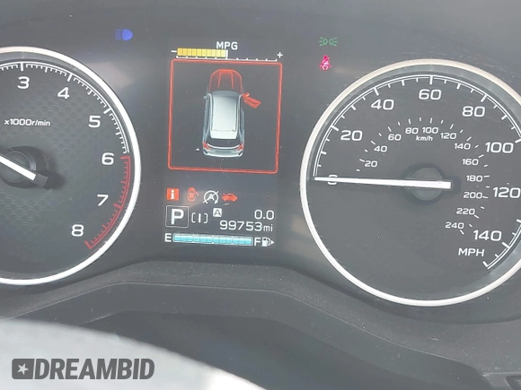 2020 Subaru Forester Premium with VIN JF2SKAGC7LH541191, listed as a IAAI auction lot 42496121 with 99,753 mi miles and . Bid and sale history available at DreamBid. Image 7.