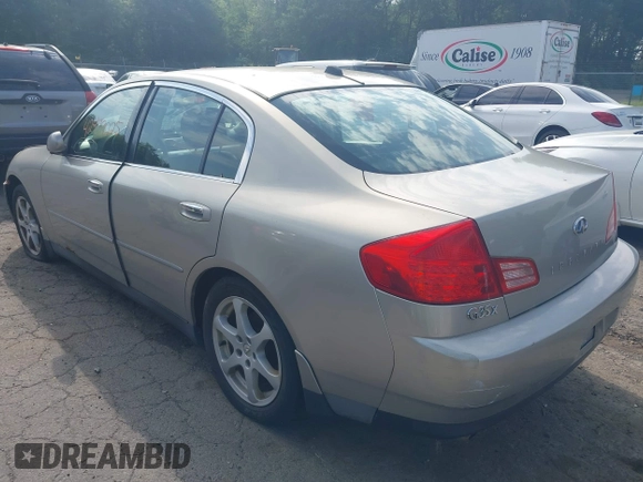 2004 Infiniti G35 w/Leather z VIN JNKCV51FX4M704105, wystawiony jako IAAI lot #42479225 z przebiegiem Nie podano mil oraz . Historia ofert i sprzedaży dostępna na DreamBid. Obrazek 3.