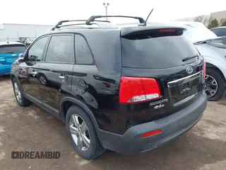 2012 Kia Sorento EX with VIN 5XYKU4A2XCG284563, listed as a IAAI auction lot 41753526 with 206,900 mi miles. Bid and sale history available at carsss.com. Image 3.