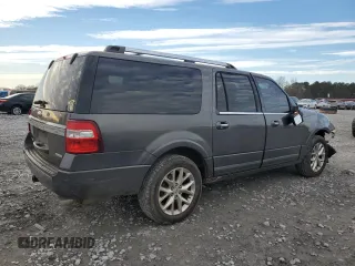 2015 Ford Expedition Max Limited with VIN 1FMJK1KT1FEF34949, listed as a Copart auction lot 42339595 with 175,738 mi miles and Salvage Title. Bid and sale history available at carsss.com. Image 3.