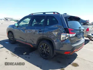 2023 Subaru Forester Special Sports with VIN JF2SKAGC0PH511231, listed as a IAAI auction lot 42135279 with 29,293 mi miles and . Bid and sale history available at DreamBid. Image 3.
