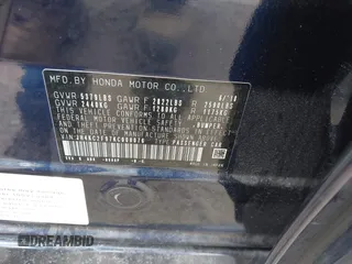 2019 Acura RLX Hybrid Advance Pkg with VIN JH4KC2F97KC000076, listed as a IAAI auction lot 41897197 with 111,333 mi miles. Bid and sale history available at carsss.com. Image 9.