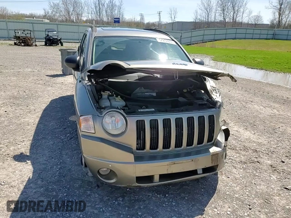 2007 Jeep Compass Sport with VIN 1J8FF47W07D211978, listed as a Copart auction lot 54233665 with 102,397 mi miles and Salvage Title. Bid and sale history available at carsss.com. Image 15.