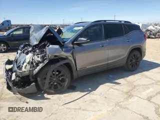 2020 GMC Terrain SLT z VIN 3GKALPEV7LL282769, wystawiony jako Copart lot #50260315 z przebiegiem 97 044 mil mil oraz Szkoda całkowita • Salvage title. Historia ofert i sprzedaży dostępna na DreamBid. Obrazek 1.