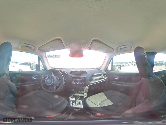 2018 Jeep Renegade Latitude with VIN ZACCJBBB6JPH86158, listed as a Copart auction lot 47435665 with NaN miles and Salvage Title. Bid and sale history available at carsss.com. Image 16.