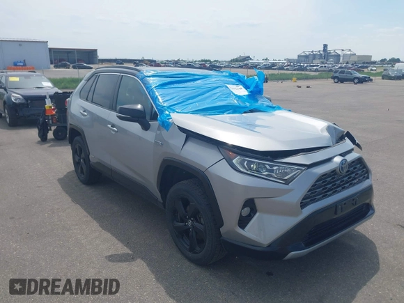 2020 Toyota RAV4 Hybrid XSE с VIN 2T3EWRFV8LW049670, выставлен на аукционе IAAI как лот 42432158 с пробегом 144 118 миль миль и . История ставок и продаж доступна на DreamBid. Изображение 1.