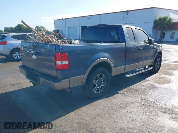 2006 Ford F-150 XLT with VIN 1FTPX12536NA29691, listed as a IAAI auction lot 42162776 with 222,417 mi miles. Bid and sale history available at carsss.com. Image 4.