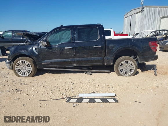 2024 Ford F-150 with VIN 1FTFW7LD9RFB84896, listed as a IAAI auction lot 42256542 with 21,212 mi miles and . Bid and sale history available at DreamBid. Image 14.