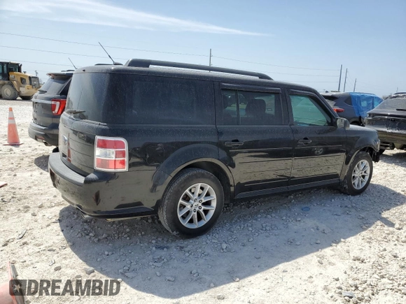 2013 Ford Flex SE with VIN 2FMGK5B84DBD19703, listed as a Copart auction lot 48289385 with 148,237 mi miles and Salvage Title. Bid and sale history available at carsss.com. Image 3.