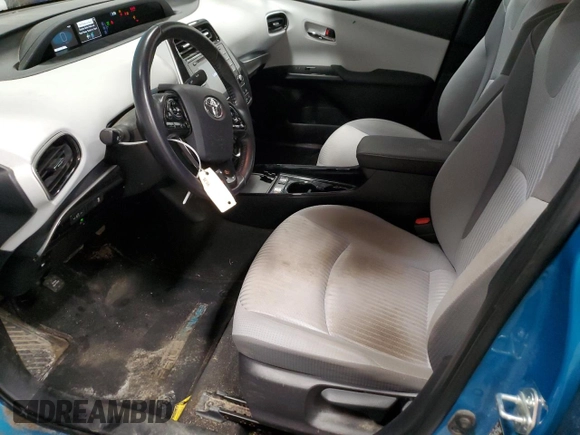 2021 Toyota Prius LE with VIN JTDKAMFP7M3186254, listed as a Copart auction lot 50225635 with 69,882 mi miles and Salvage Title. Bid and sale history available at DreamBid. Image 7.