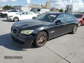 2014 BMW 7 Series ALPINA B7 with VIN WBAYE8C53ED135089, listed as a Copart auction lot 57943575 with 100,096 mi miles and Salvage title. Bid and sale history available at DreamBid. Image 1.