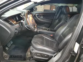 2017 Ford Taurus Limited z VIN 1FAHP2F81HG111818, wystawiony jako Copart lot #50169665 z przebiegiem 122 018 mil mil oraz Szkoda całkowita • Salvage title. Historia ofert i sprzedaży dostępna na DreamBid. Obrazek 7.