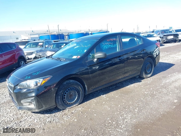 2017 Subaru Impreza with VIN 4S3GKAA68H1605729, listed as a IAAI auction lot 41190447 with 118,115 mi miles. Bid and sale history available at carsss.com. Image 17.