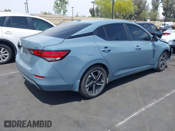 2024 Nissan Sentra SV with VIN 3N1AB8CV8RY300525, listed as a IAAI auction lot 42232919 with 19,837 mi miles and . Bid and sale history available at DreamBid. Image 4.