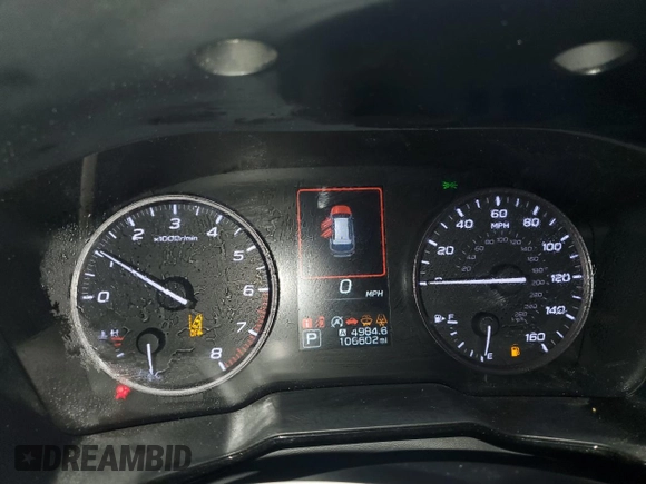 2020 Subaru Outback with VIN 4S4BTAAC4L3163733, listed as a Copart auction lot 44204135 with 106,602 mi miles and Salvage title. Bid and sale history available at DreamBid. Image 9.