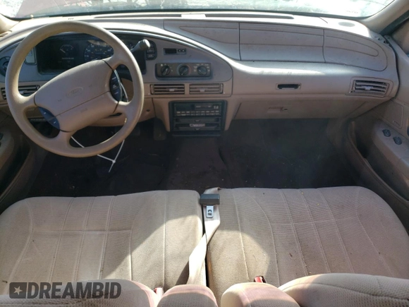 1995 Ford Taurus GL with VIN 1FALP52U4SG166768, listed as a Copart auction lot 76761214 with 58,218 mi miles and Clean Title. Bid and sale history available at carsss.com. Image 8.
