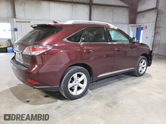 2015 Lexus RX 350 with VIN 2T2BK1BA2FC278455, listed as a Copart auction lot 48719955 with 171,741 mi miles and Clean Title. Bid and sale history available at DreamBid. Image 3.