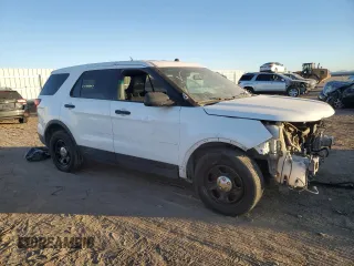 2016 Ford Utility Police Interceptor with VIN 1FM5K8AR8GGB65240, listed as a Copart auction lot 82222384 with 0 mi miles and Clean Title. Bid and sale history available at carsss.com. Image 4.