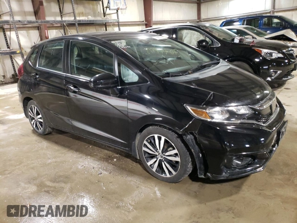 2019 Honda Fit EX with VIN 3HGGK5H89KM711987, listed as a Copart auction lot 78883333 with 65,781 mi miles and Salvage Title. Bid and sale history available at DreamBid. Image 4.