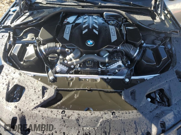 2025 BMW 8 Series M850i with VIN WBAGV8C03SCS52916, listed as a Copart auction lot 74874544 with 3,034 mi miles and Non Repairable. Bid and sale history available at carsss.com. Image 11.