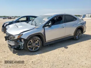 2022 Subaru WRX with VIN JF1VBAA64N9027221, listed as a Copart auction lot 56985005 with 22,787 mi miles and Salvage title. Bid and sale history available at DreamBid. Image 1.