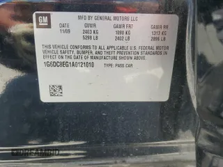 2010 Cadillac CTS with VIN 1G6DC8EG1A0121010, listed as a Copart auction lot 63688545 with 137,252 mi miles and Salvage title. Bid and sale history available at DreamBid. Image 12.
