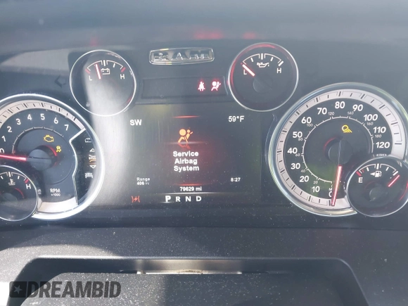 2018 Ram 1500 Big Horn with VIN 3C6RR7LT1JG197406, listed as a IAAI auction lot 41700754 with 79,629 mi miles. Bid and sale history available at carsss.com. Image 7.