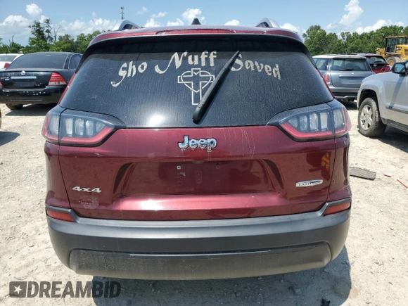 2019 Jeep Cherokee Latitude Plus with VIN 1C4PJMLB4KD181003, listed as a Copart auction lot 63466635 with 133,943 mi miles and Salvage title. Bid and sale history available at DreamBid. Image 6.