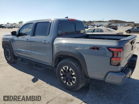 2024 Nissan Frontier PRO-4X with VIN 1N6ED1EK9RN600720, listed as a Copart auction lot 78089574 with 23,662 mi miles and Salvage Title. Bid and sale history available at carsss.com. Image 2.